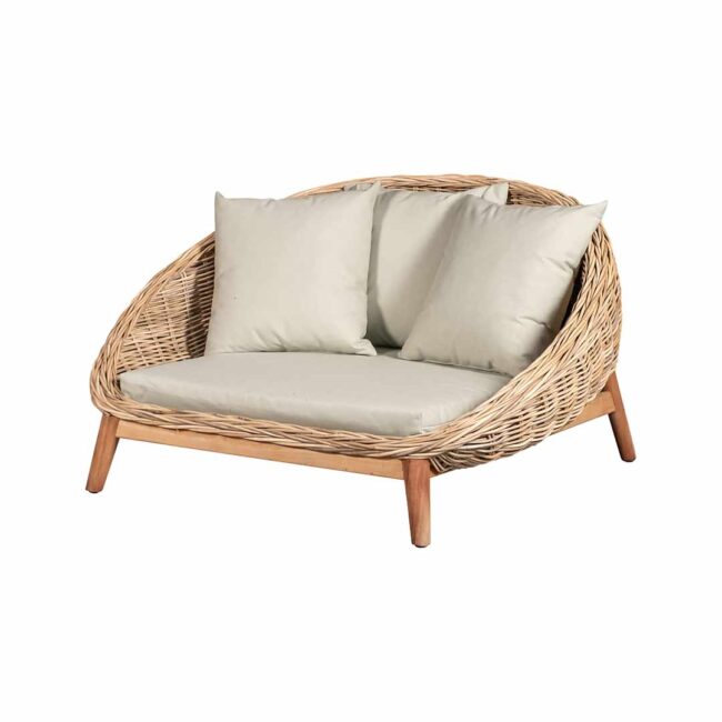 rond daybed buiten